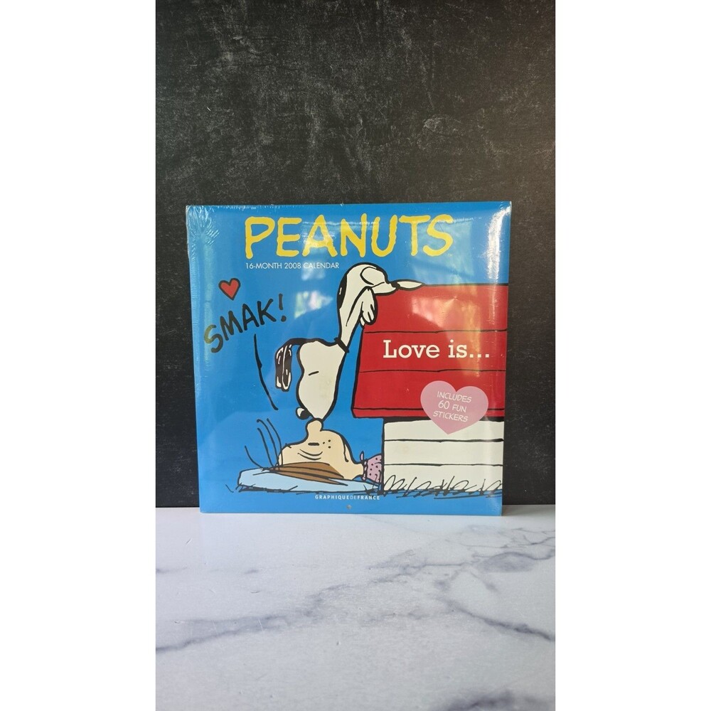 Peanuts Calendar by Graphique de France 2008 Calendar New In Package